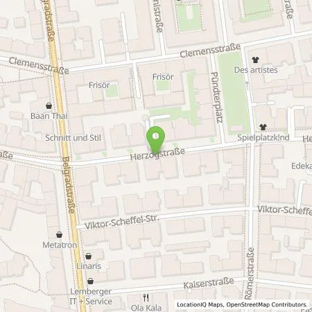 Standortübersicht der Tankstelle SWM Versorgungs GmbH in 80803 München