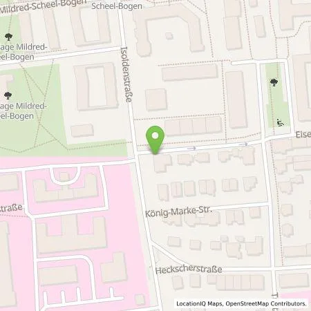 Standortübersicht der Tankstelle SWM Versorgungs GmbH in 80804 München