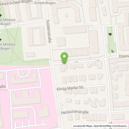 Standortübersicht der Tankstelle SWM Versorgungs GmbH in 80804 München