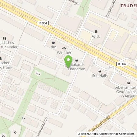 Standortübersicht der Tankstelle SWM Versorgungs GmbH in 81825 München