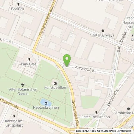 Standortübersicht der Tankstelle SWM Versorgungs GmbH in 80333 München