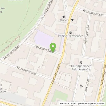 Standortübersicht der Tankstelle SWM Versorgungs GmbH in 80538 München