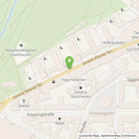 Standortübersicht der Tankstelle SWM Versorgungs GmbH in 81667 München