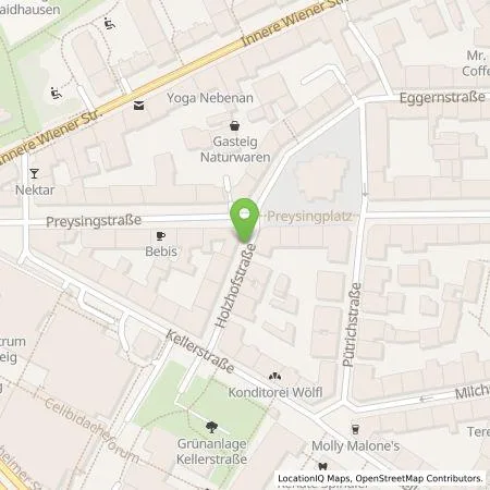 Standortübersicht der Tankstelle SWM Versorgungs GmbH in 81667 München