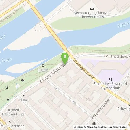 Standortübersicht der Tankstelle SWM Versorgungs GmbH in 81541 München