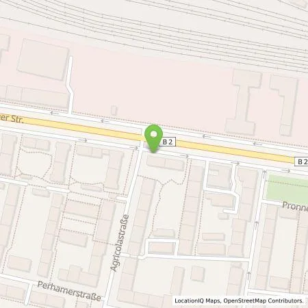 Standortübersicht der Tankstelle SWM Versorgungs GmbH in 80687 München