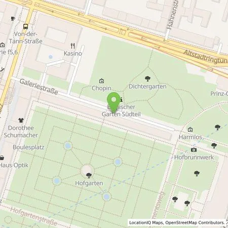 Standortübersicht der Tankstelle SWM Versorgungs GmbH in 80539 München