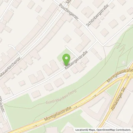 Standortübersicht der Tankstelle SWM Versorgungs GmbH in 81679 München