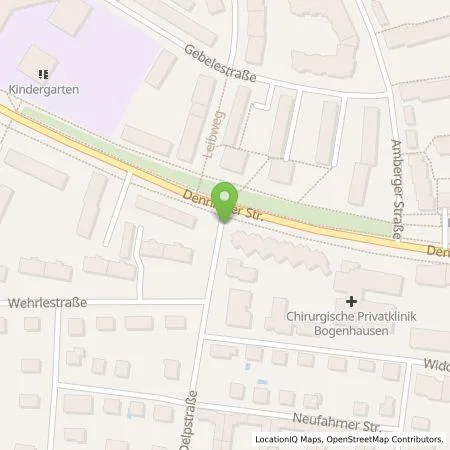 Standortübersicht der Tankstelle SWM Versorgungs GmbH in 81679 München