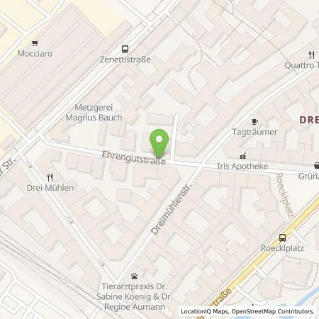 Standortübersicht der Tankstelle SWM Versorgungs GmbH in 80649 München