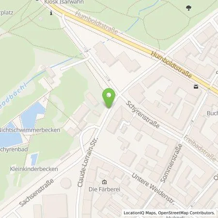 Standortübersicht der Tankstelle SWM Versorgungs GmbH in 81543 München