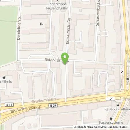 Standortübersicht der Tankstelle SWM Versorgungs GmbH in 81371 München