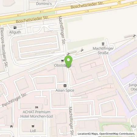 Standortübersicht der Tankstelle SWM Versorgungs GmbH in 81379 München