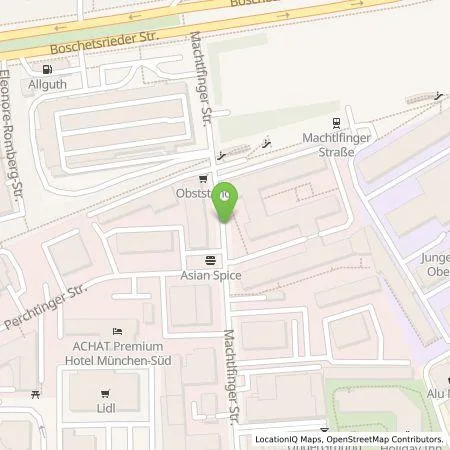 Standortübersicht der Tankstelle SWM Versorgungs GmbH in 81379 München