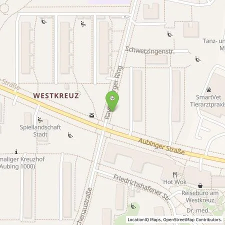 Standortübersicht der Tankstelle SWM Versorgungs GmbH in 81243 München