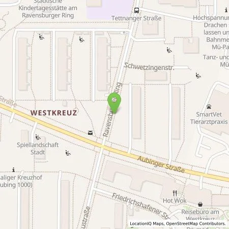 Standortübersicht der Tankstelle SWM Versorgungs GmbH in 81243 München