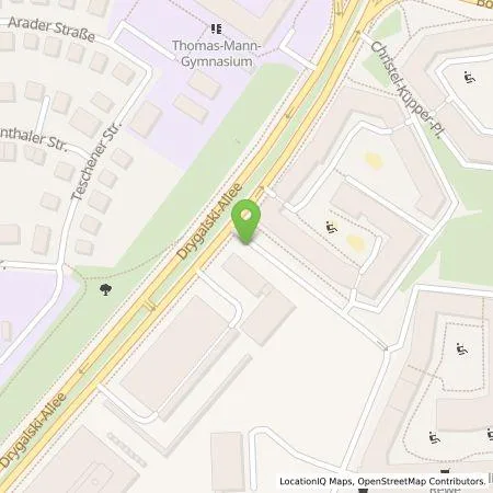 Standortübersicht der Tankstelle SWM Versorgungs GmbH in 81379 München