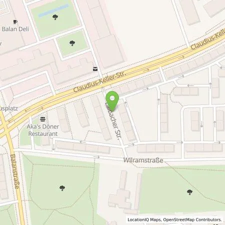 Standortübersicht der Tankstelle SWM Versorgungs GmbH in 81669 München