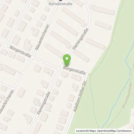 Standortübersicht der Tankstelle SWM Versorgungs GmbH in 81925 München