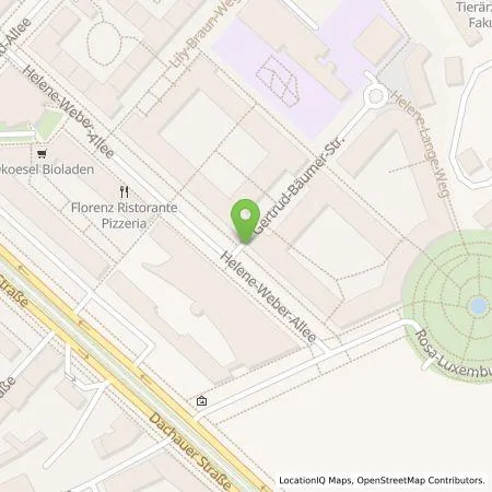 Standortübersicht der Tankstelle SWM Versorgungs GmbH in 80637 München