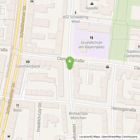 Standortübersicht der Tankstelle SWM Versorgungs GmbH in 80796 München