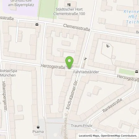 Standortübersicht der Tankstelle SWM Versorgungs GmbH in 80796 München