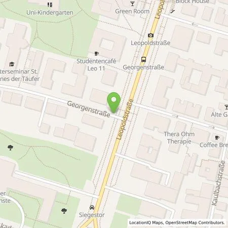 Standortübersicht der Tankstelle SWM Versorgungs GmbH in 80802 München