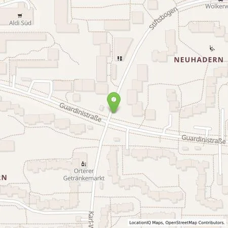 Standortübersicht der Tankstelle SWM Versorgungs GmbH in 81375 München