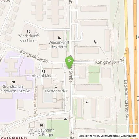 Standortübersicht der Tankstelle SWM Versorgungs GmbH in 81475 München