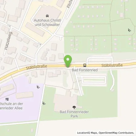 Standortübersicht der Tankstelle SWM Versorgungs GmbH in 81477 München