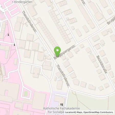 Standortübersicht der Tankstelle SWM Versorgungs GmbH in 81454 München