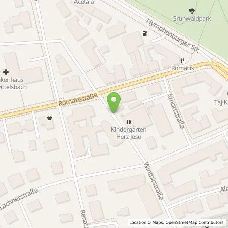 Standortübersicht der Tankstelle SWM Versorgungs GmbH in 80639 München