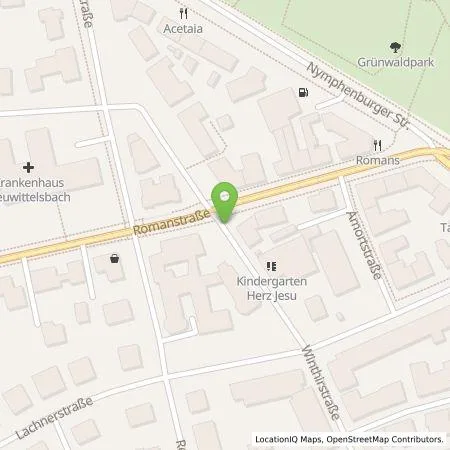 Standortübersicht der Tankstelle SWM Versorgungs GmbH in 80639 München