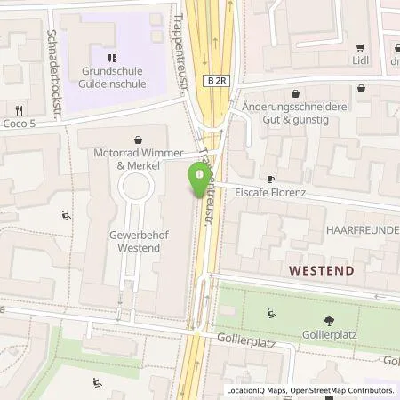 Standortübersicht der Tankstelle SWM Versorgungs GmbH in 80339 München