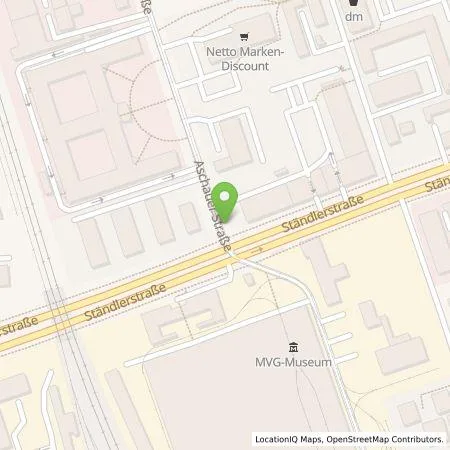 Standortübersicht der Tankstelle SWM Versorgungs GmbH in 80339 München