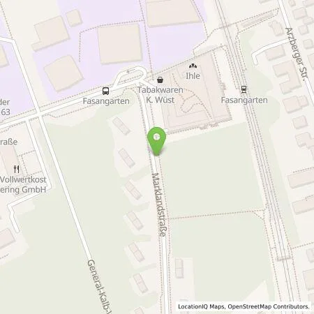 Standortübersicht der Tankstelle SWM Versorgungs GmbH in 81667 München