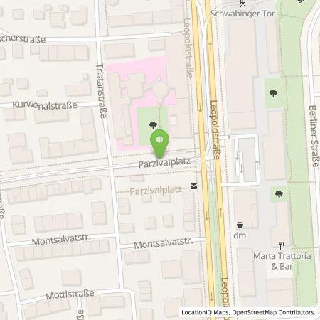 Standortübersicht der Tankstelle SWM Versorgungs GmbH in 80939 München