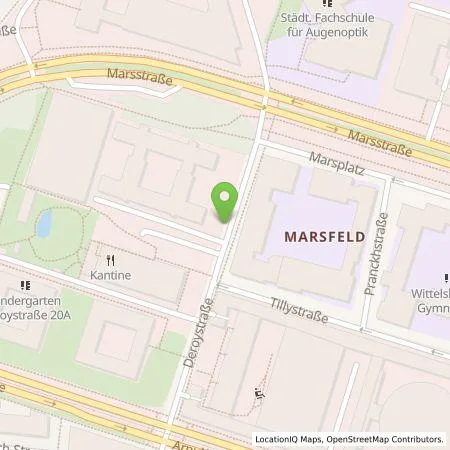 Standortübersicht der Tankstelle SWM Versorgungs GmbH in 80339 München