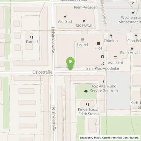 Standortübersicht der Tankstelle SWM Versorgungs GmbH in 80335 München