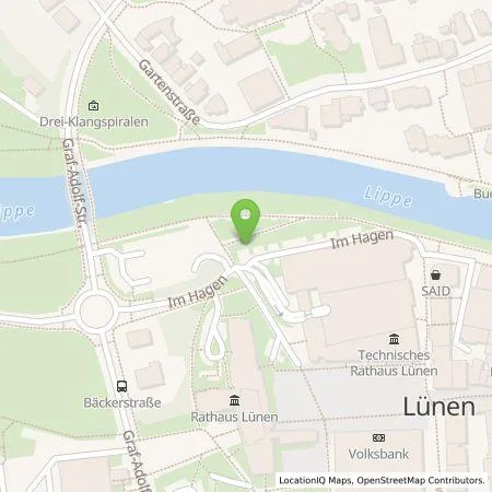 Standortübersicht der Tankstelle Stadtwerke Lünen Infrastrukturbau GmbH in 44532 Lünen