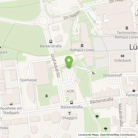 Standortübersicht der Tankstelle Stadtwerke Lünen Infrastrukturbau GmbH in 44532 Lünen