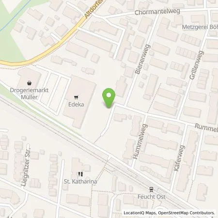 Standortübersicht der Tankstelle Feuchter Gemeindewerke GmbH in 90537 Feucht