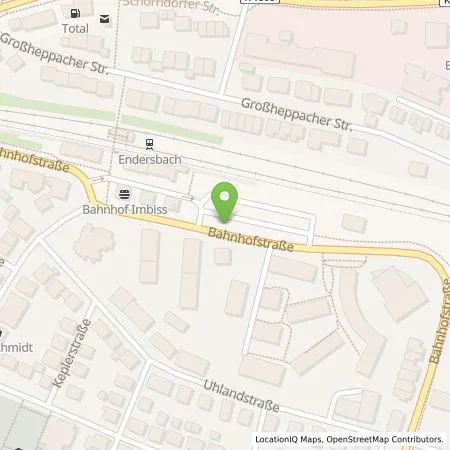 Standortübersicht der Tankstelle Stadtwerke Weinstadt in 71384 Weinstadt