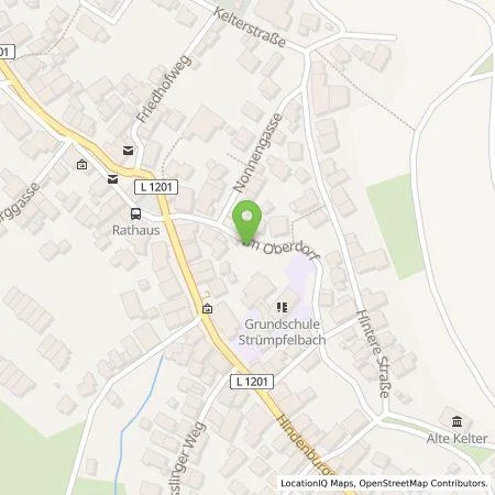 Standortübersicht der Tankstelle Stadtwerke Weinstadt in 71384 Weinstadt