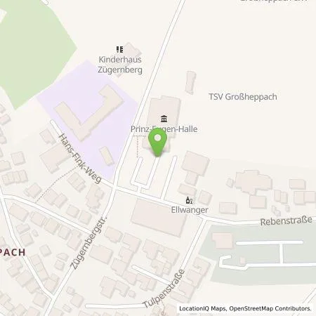 Standortübersicht der Tankstelle Stadtwerke Weinstadt in 71384 Weinstadt