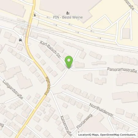 Standortübersicht der Tankstelle Stadtwerke Weinstadt in 71384 Weinstadt