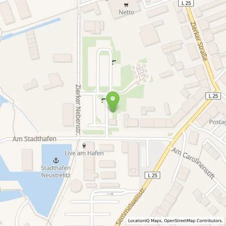 Standortübersicht der Tankstelle Leea GmbH in 17235 Neustrelitz