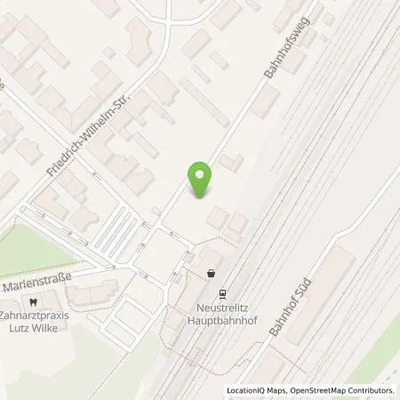 Standortübersicht der Tankstelle Leea GmbH in 17235 Neustrelitz