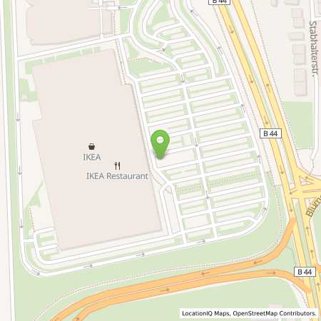 Standortübersicht der Strom (Elektro) Tankstelle: IKEA Deutschland GmbH in 68307, Mannheim