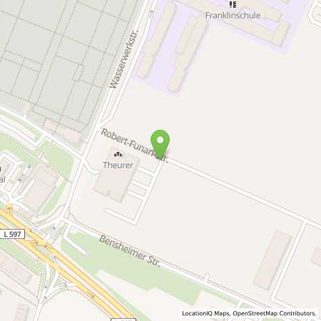 Standortübersicht der Strom (Elektro) Tankstelle: MVV Energie AG in 68309, Mannheim